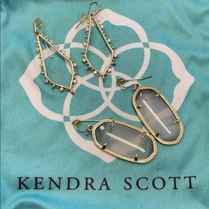 Kendra Scott drop earring set